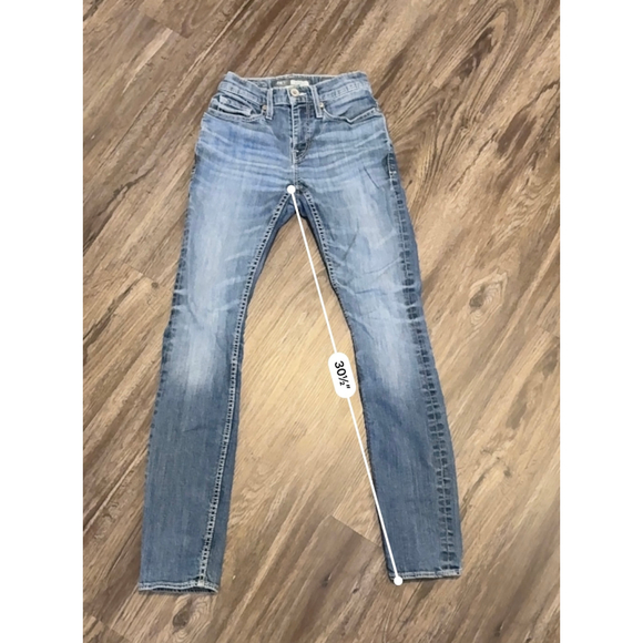 BKE Men's Alec Skinny Jeans Medium Wash Stretch Denim Buckle Sz 27R - Picture 6 of 9